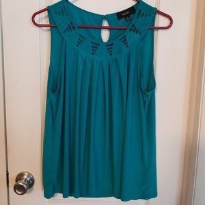 SALE!!! Teal Colored Sleeveless Top
